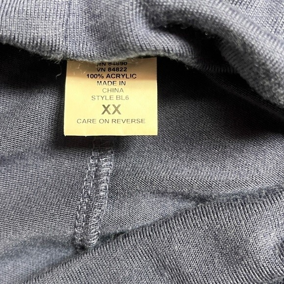 Salon Studio Fringed Pullover Blue Sweater - Picture 5 of 5